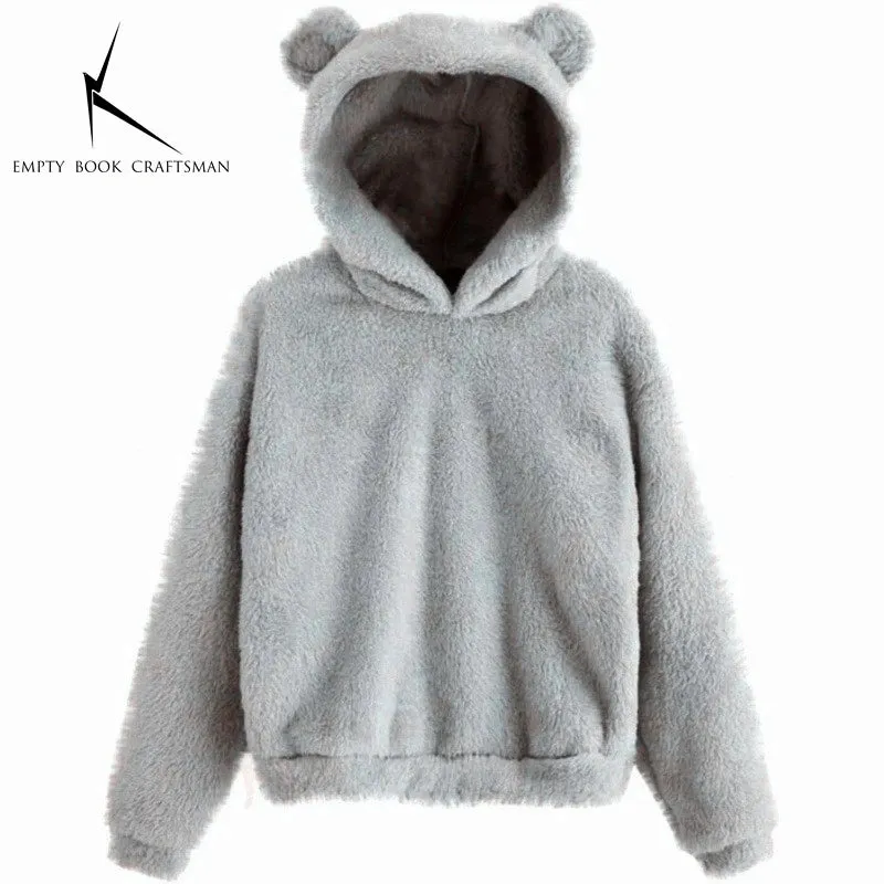 Winter Teddy Bear Fluffy Jumper