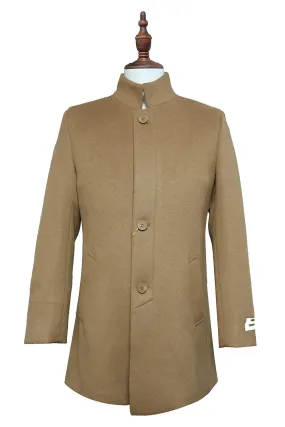 Wool and Cashmere Top coat in Camel