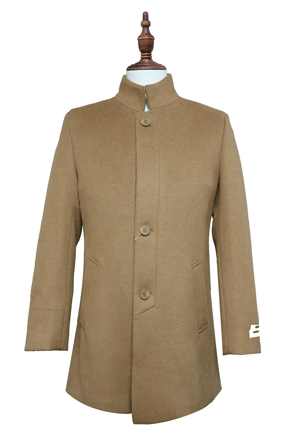 Wool and Cashmere Top coat in Camel